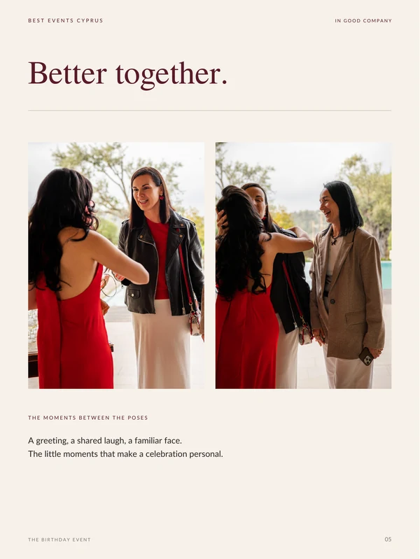 Page 5 of 8: Better together.